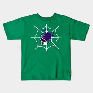 Spider Snack (no background) Kids T-Shirt